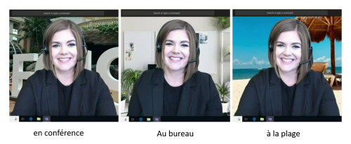 Teams : personnalisation des fonds visuels de vos réunions vidéos